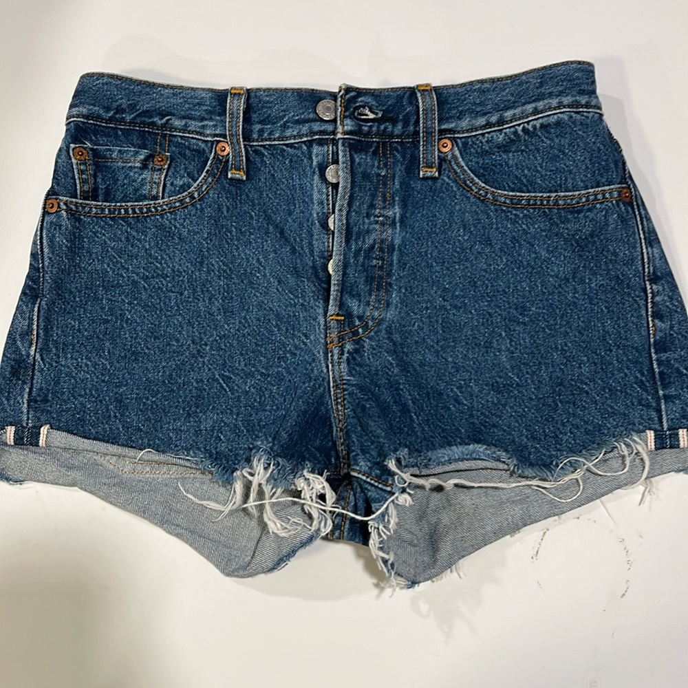 Levi - white oak, come denim, 27, button fly